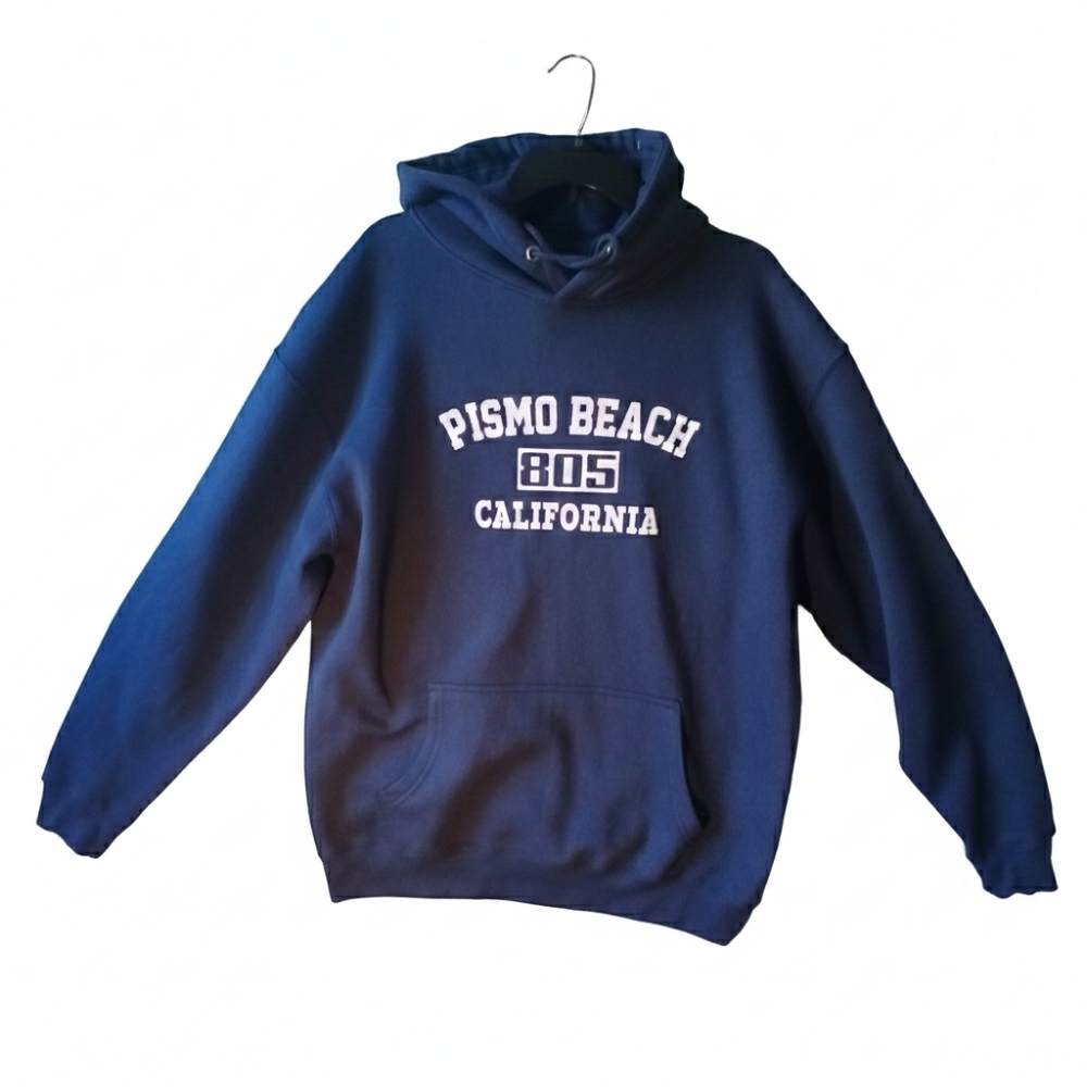 Pismo Beach Navy Hoodie